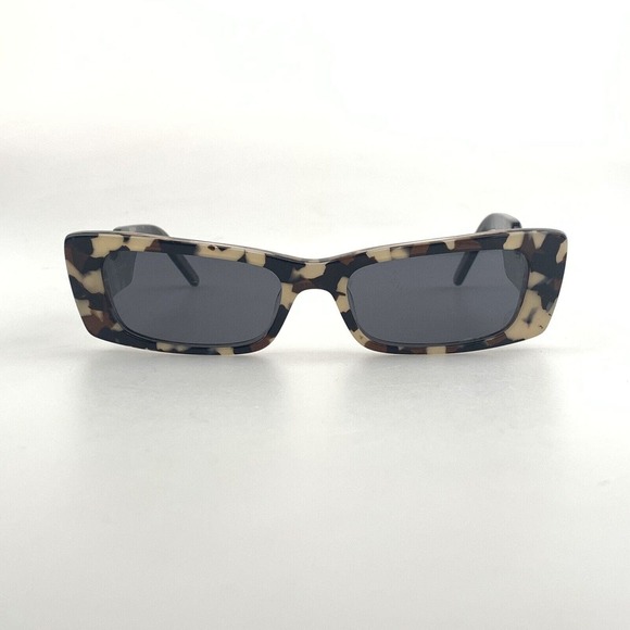 Agnes Piana-Dalmata Sunglasses mod AGN001 Rectangular Tortoise Cat Eye Polarized main image 7